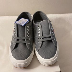 Superga Sneakers in Gray Sage